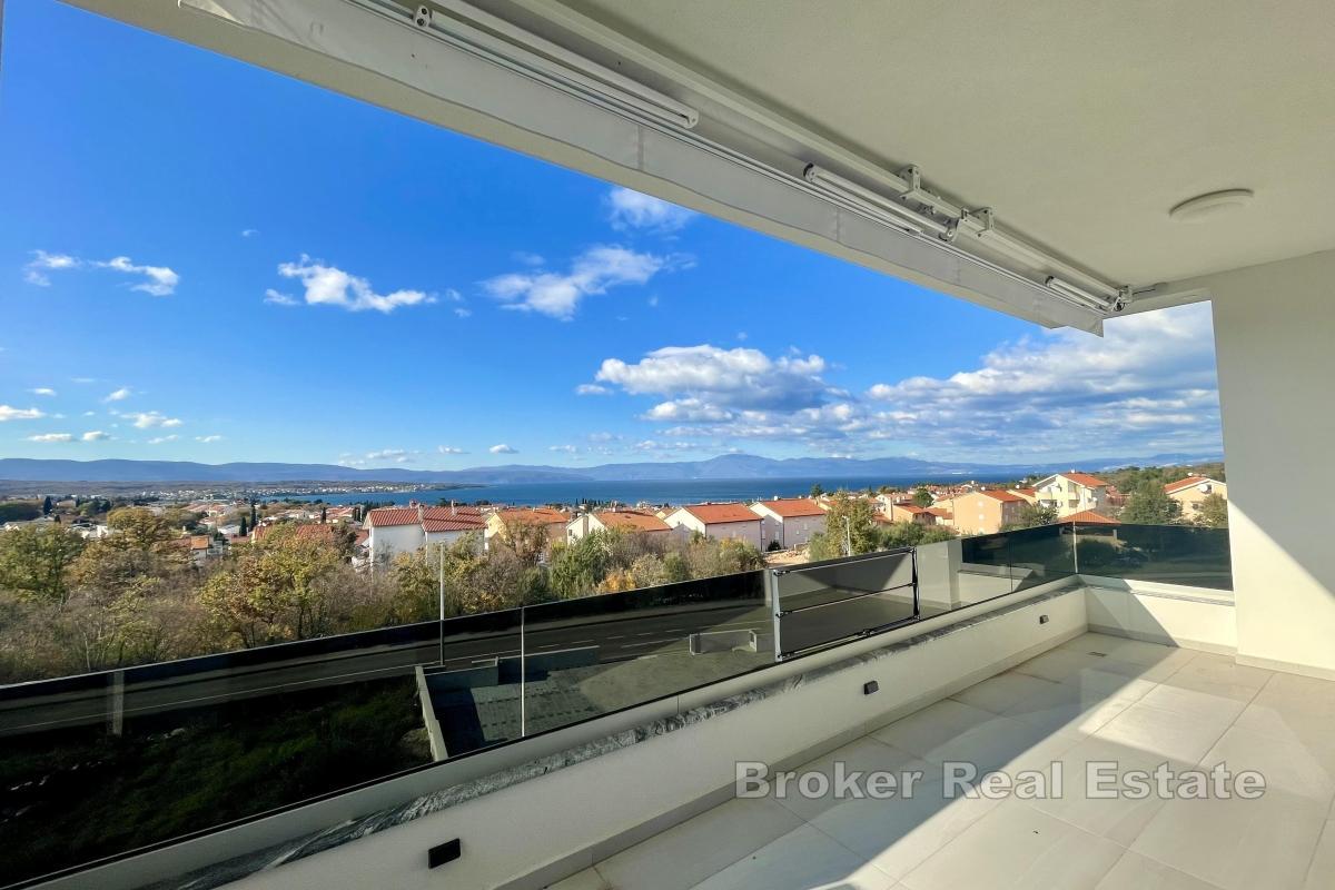 Tvårumslägenhet med havsutsikt