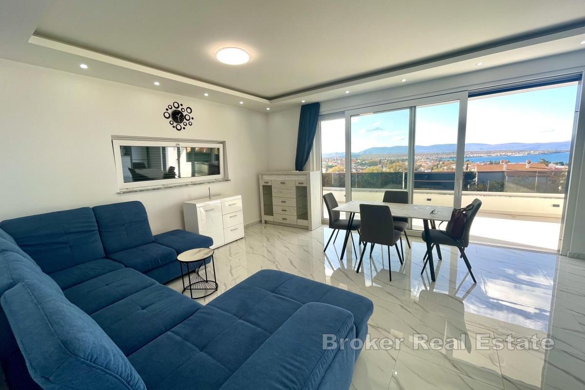 Tvårumslägenhet med havsutsikt