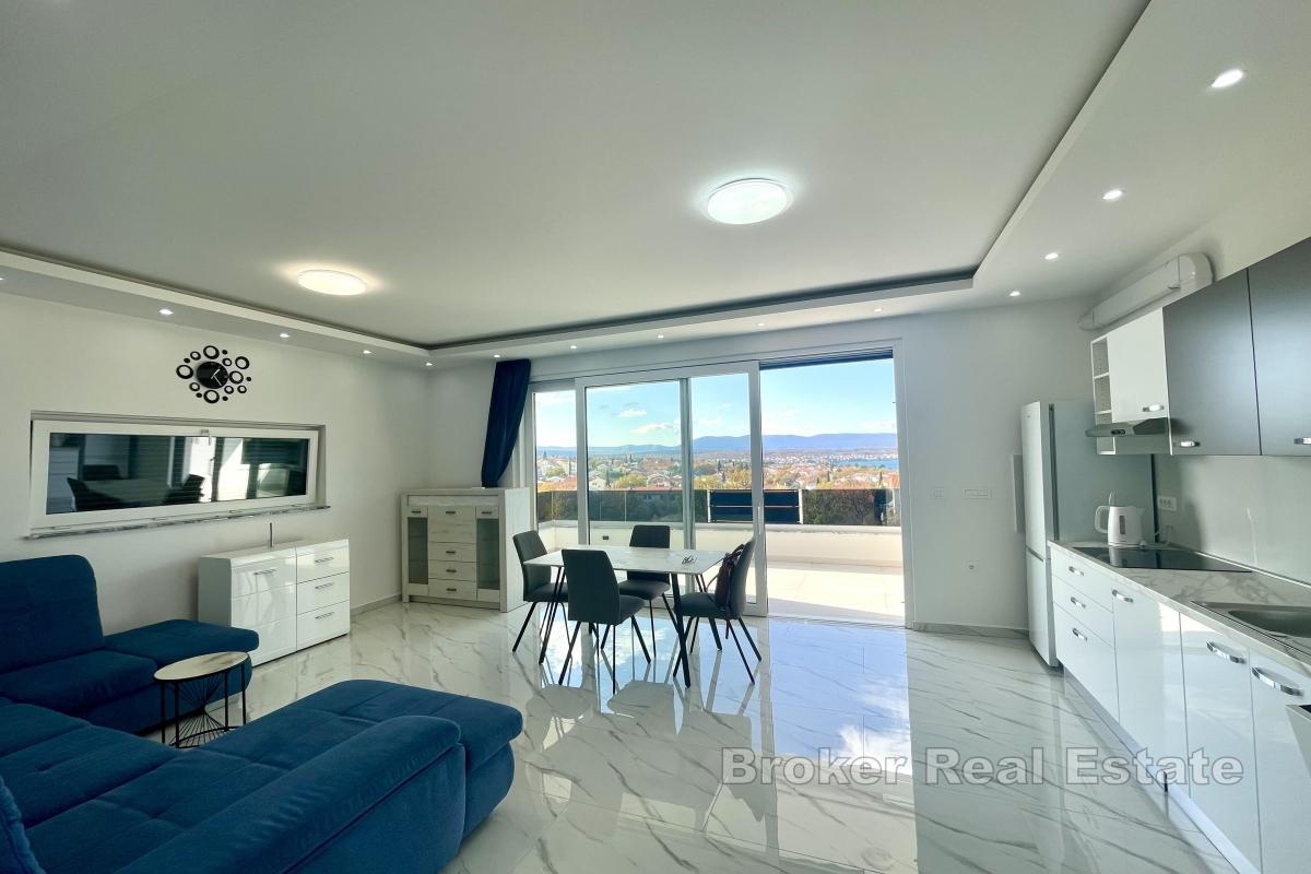 Tvårumslägenhet med havsutsikt