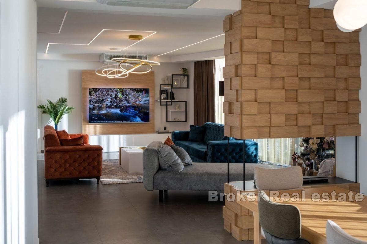 Opatija - Moderný strešný apartmán s panoramatickým výhľadom na more