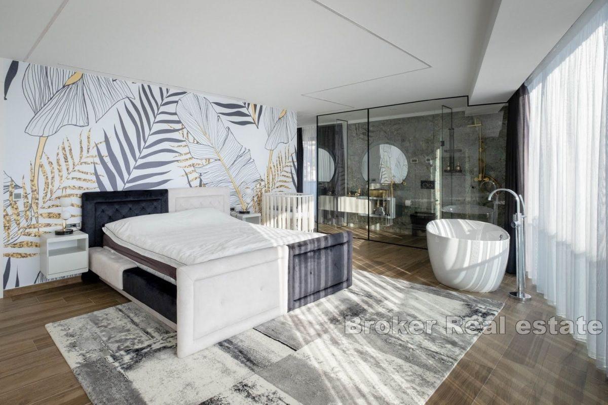 Opatija - Moderný strešný apartmán s panoramatickým výhľadom na more