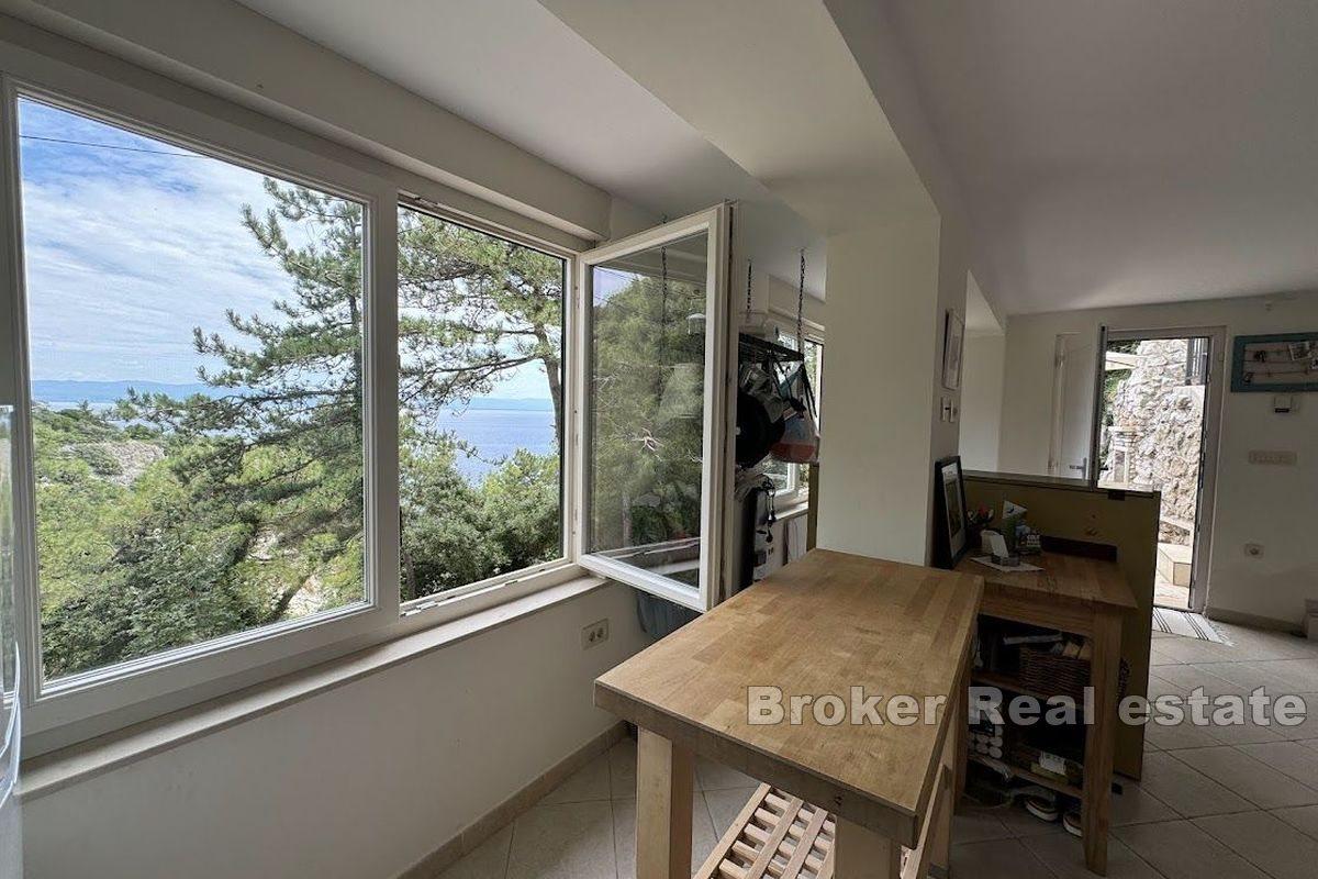 Charmantes Haus in erster Reihe zum Meer