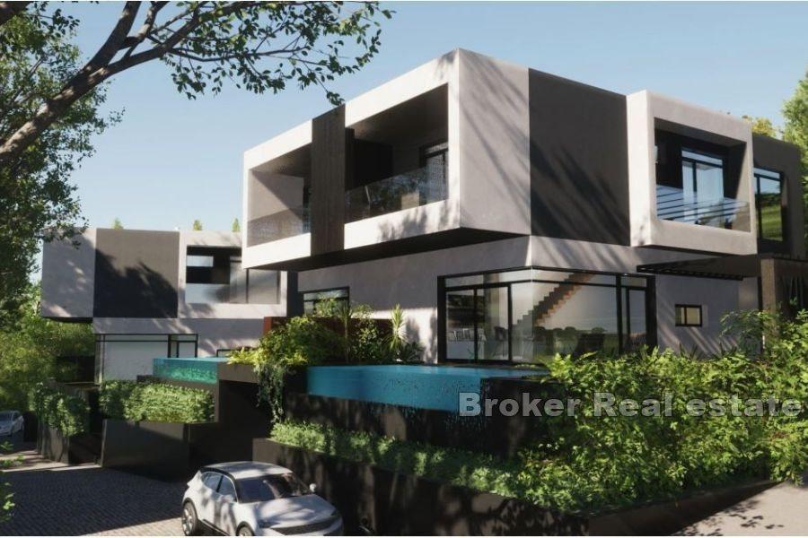 Moderne zweistöckige Wohnung