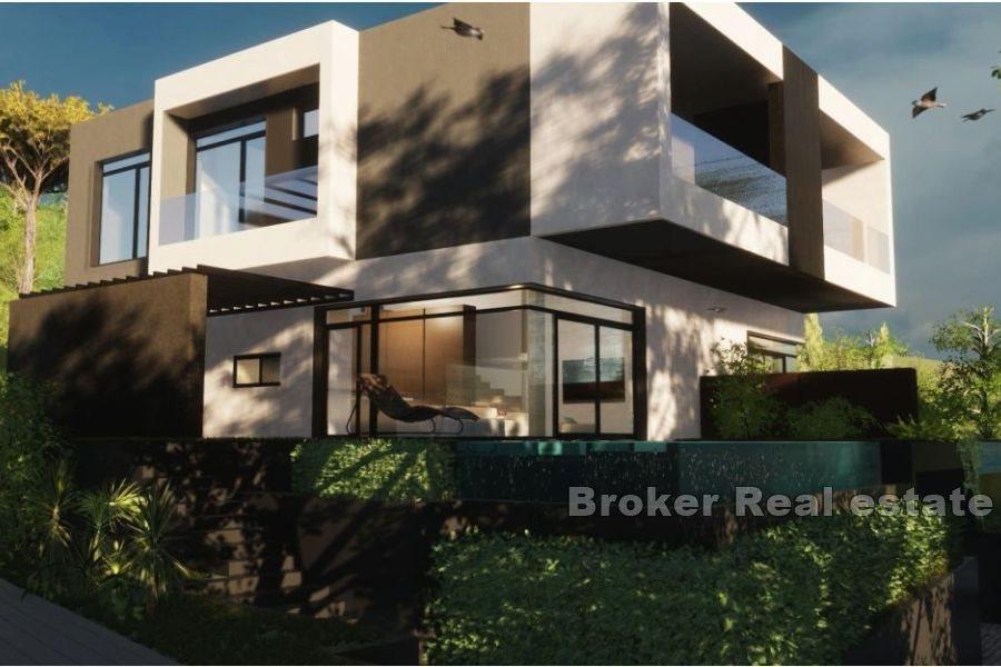 Moderne zweistöckige Wohnung