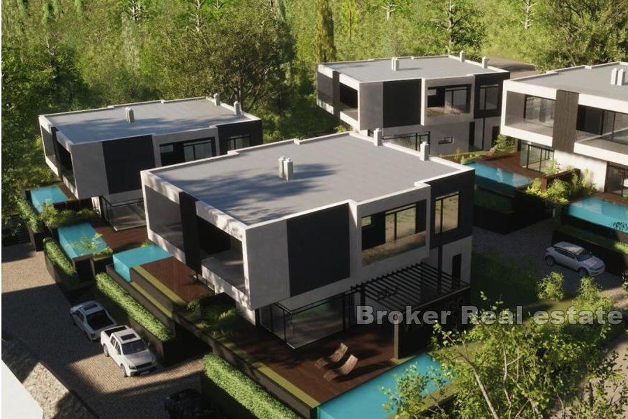 Moderne zweistöckige Wohnung