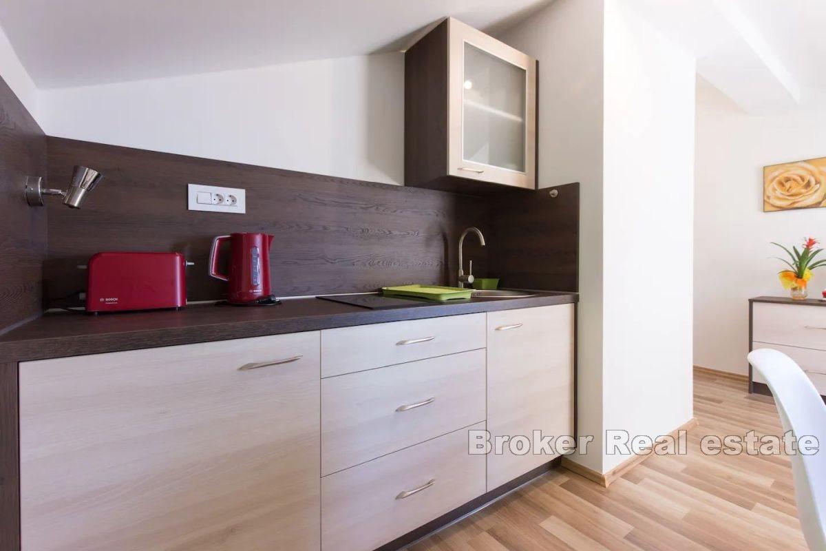 Apartament w centrum z widokiem na morze
