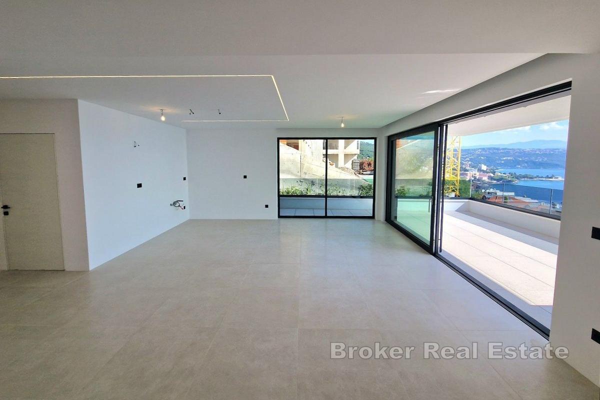 Appartement moderne avec vue sur la mer