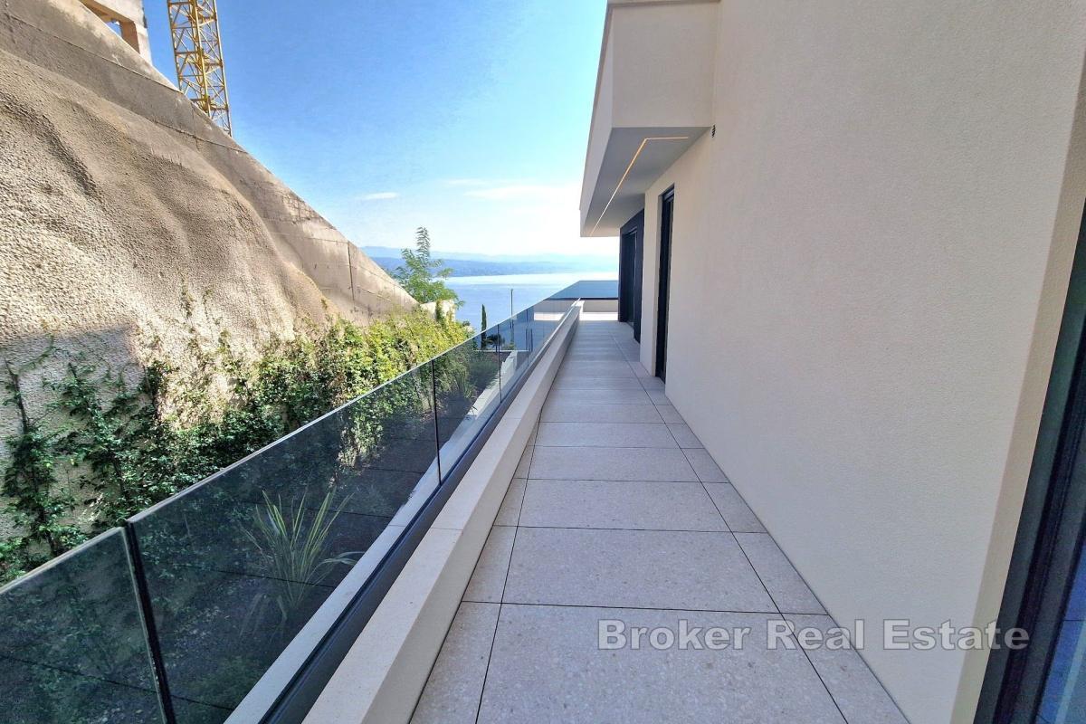 Appartement moderne avec vue sur la mer