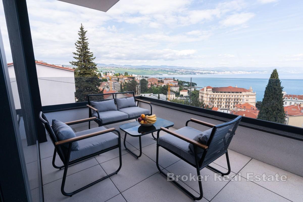 Apartament z widokiem na morze w nowym budynku