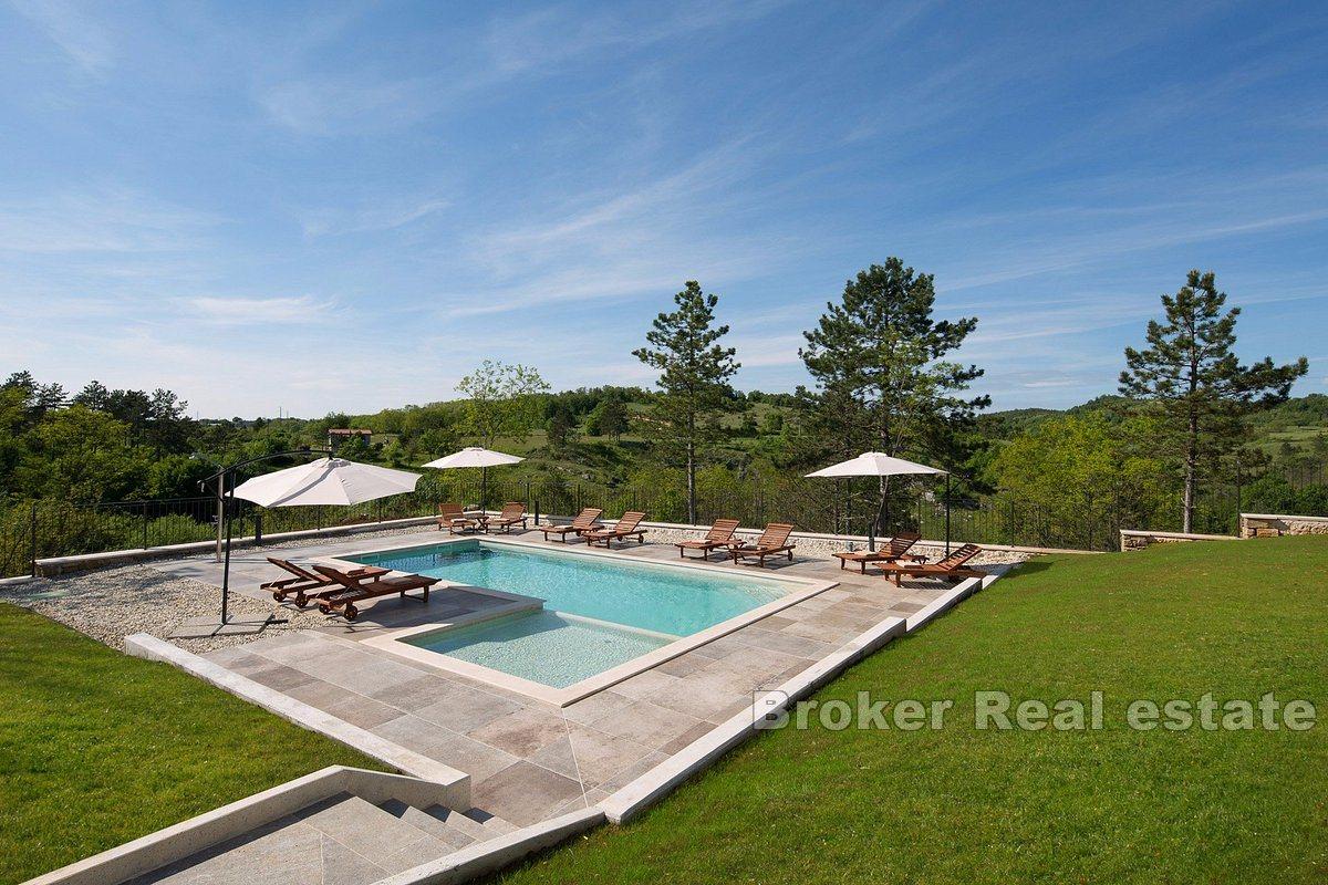 Domaine avec maisons de vacances et tourisme