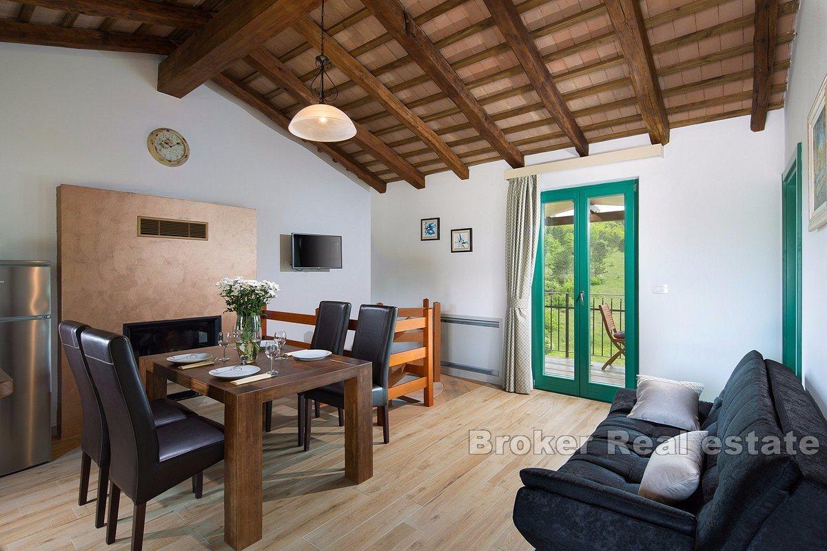 Domaine avec maisons de vacances et tourisme