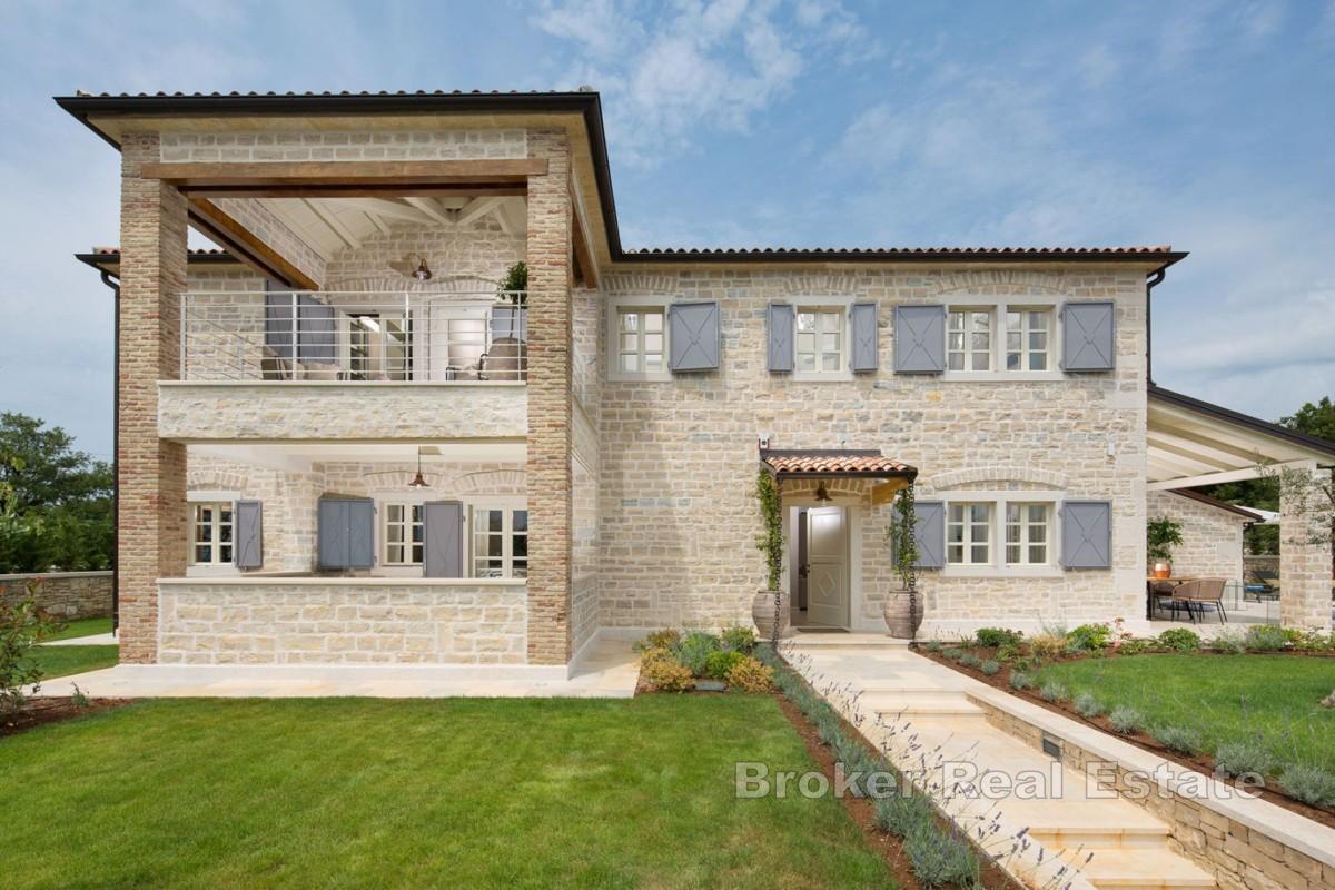Modern villa med pool i Istriens inland