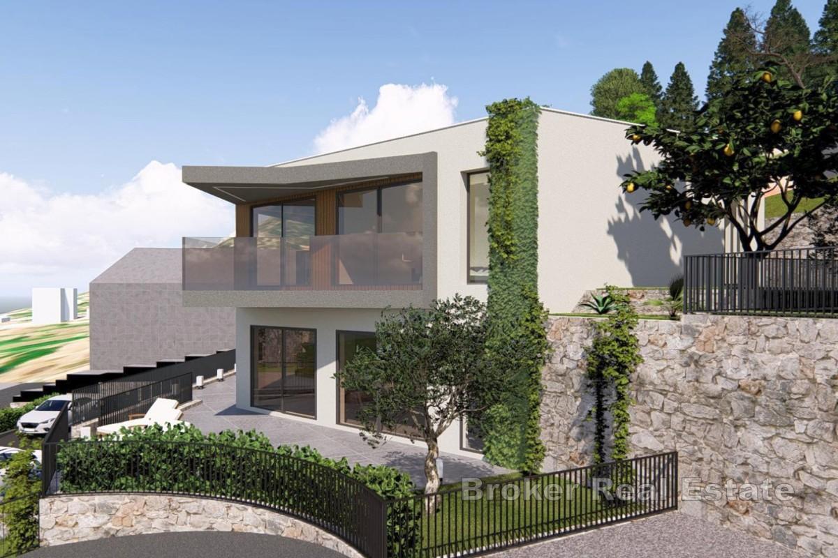 Građevinskon zemljište s panoramskim pogledom na more