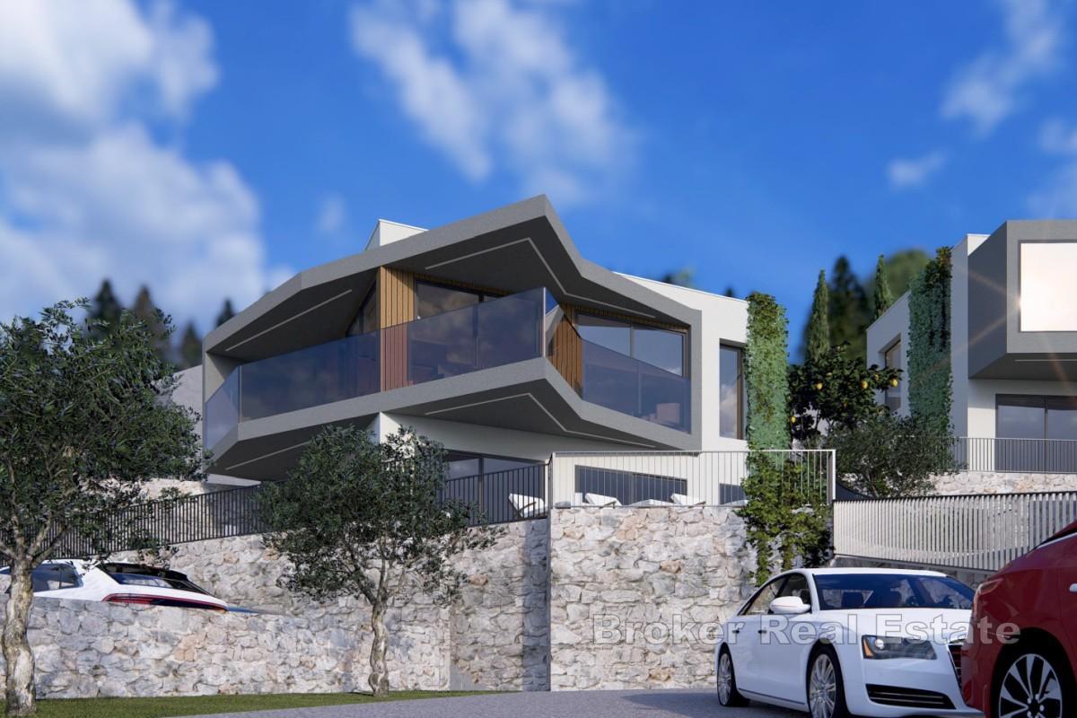 Građevinskon zemljište s panoramskim pogledom na more