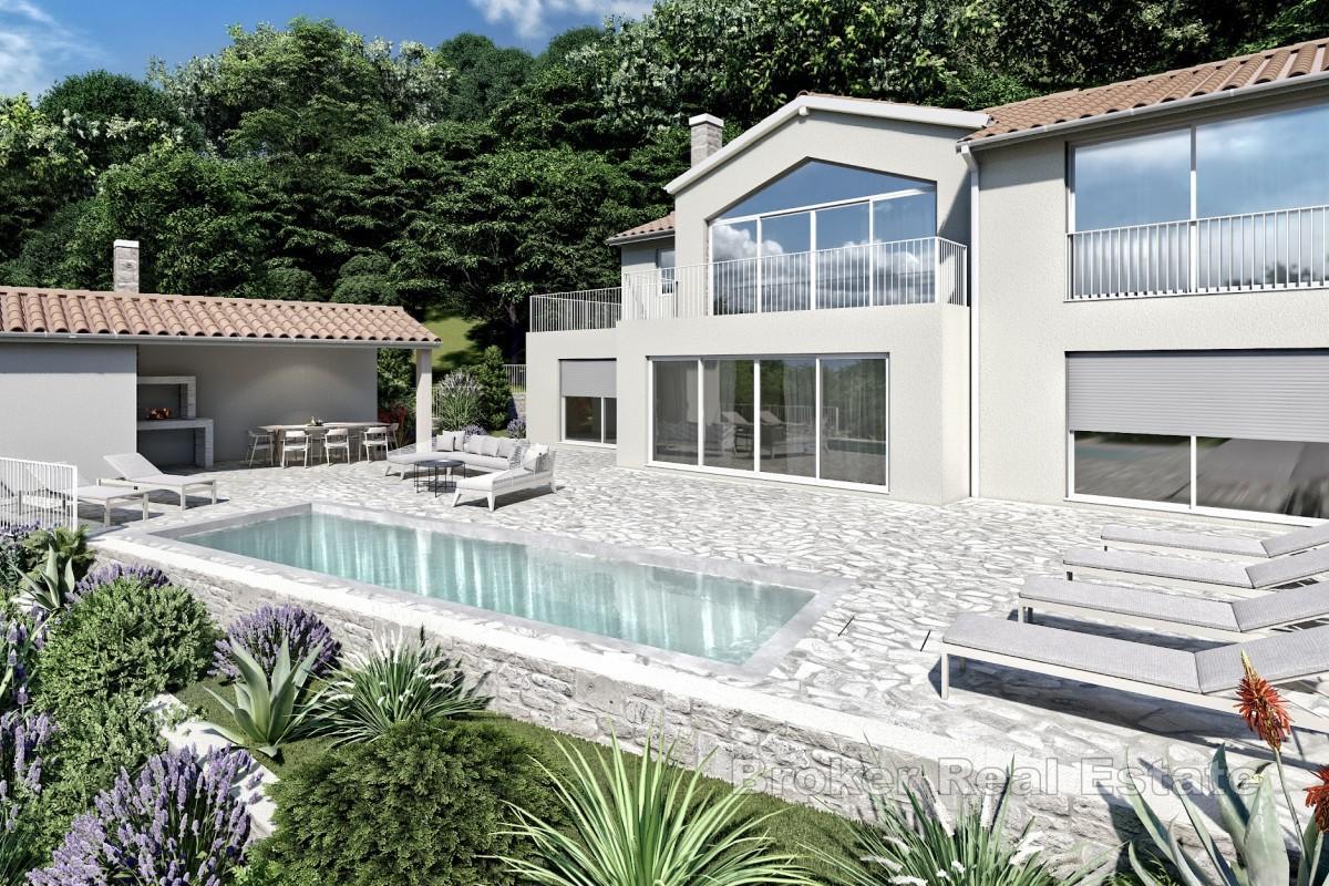 Luksuzna vila s bazenom na mirnoj lokaciji