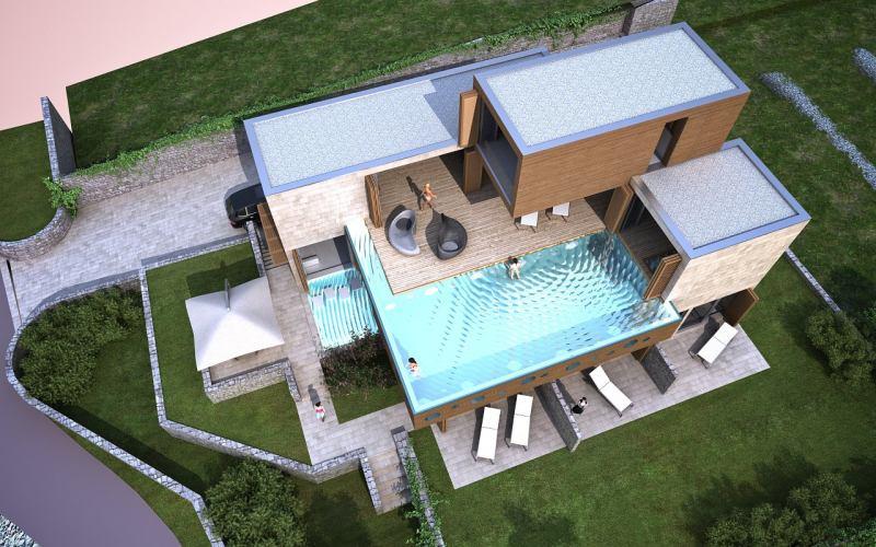 island of Korcula - land and project for villa