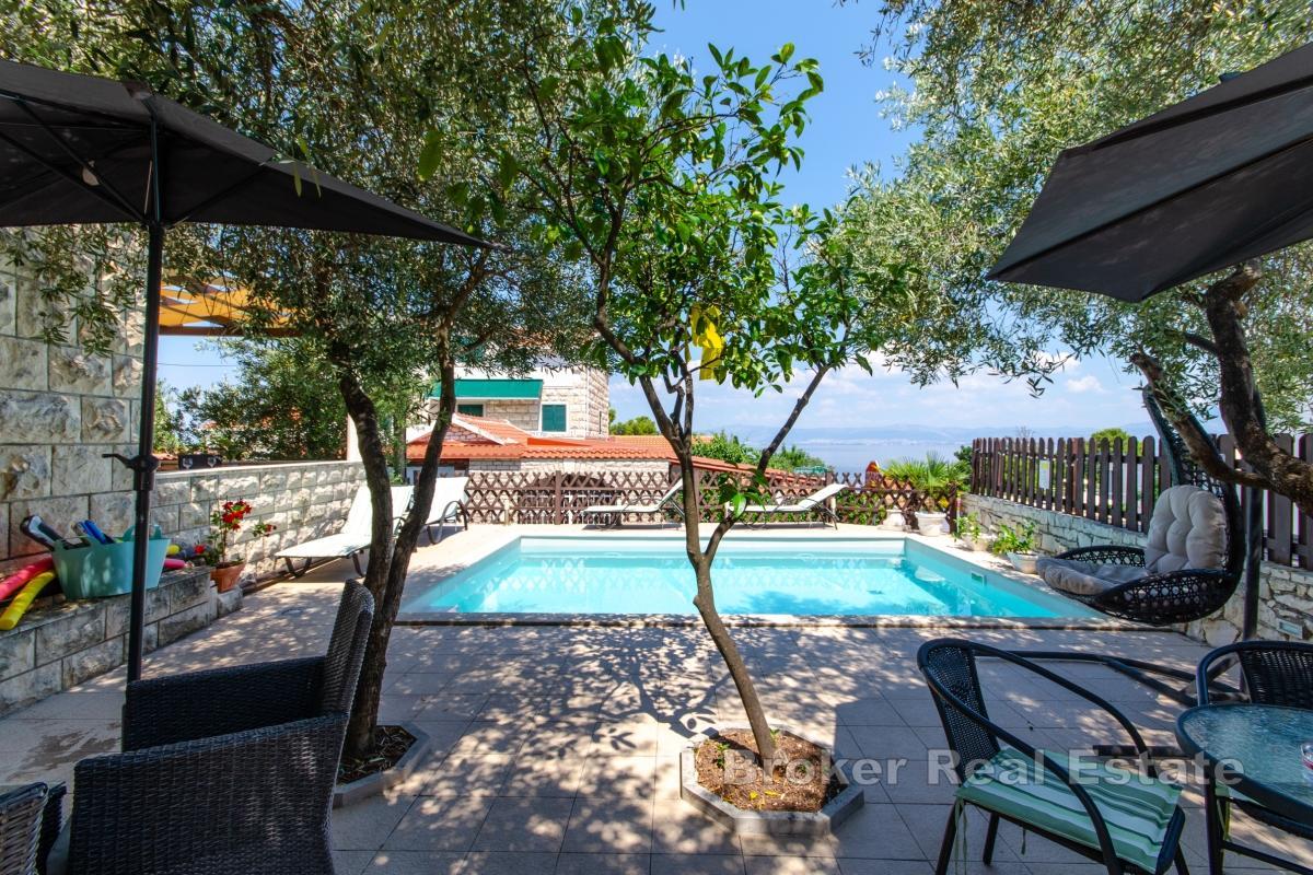 Île de Brac - Maison jumelée vue mer