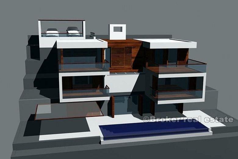 Vila off-plan první řadě k moři - Ostrov Korčula