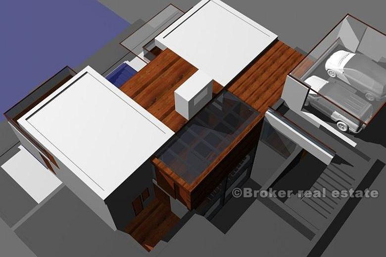 Villa off-plan première rangée de la mer - île de Korcula