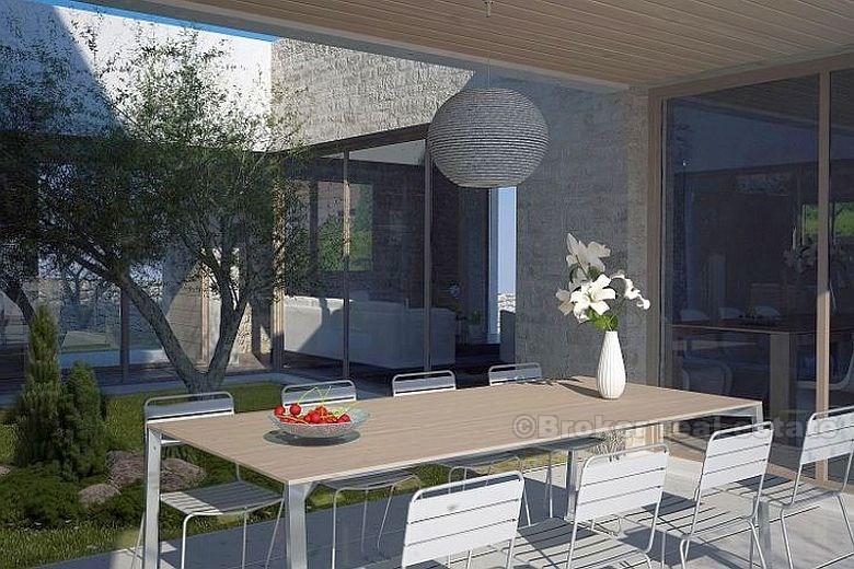 island of Brac, building plot with project