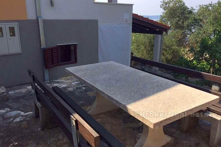 Île de Ciovo, maison avec vue sur la mer