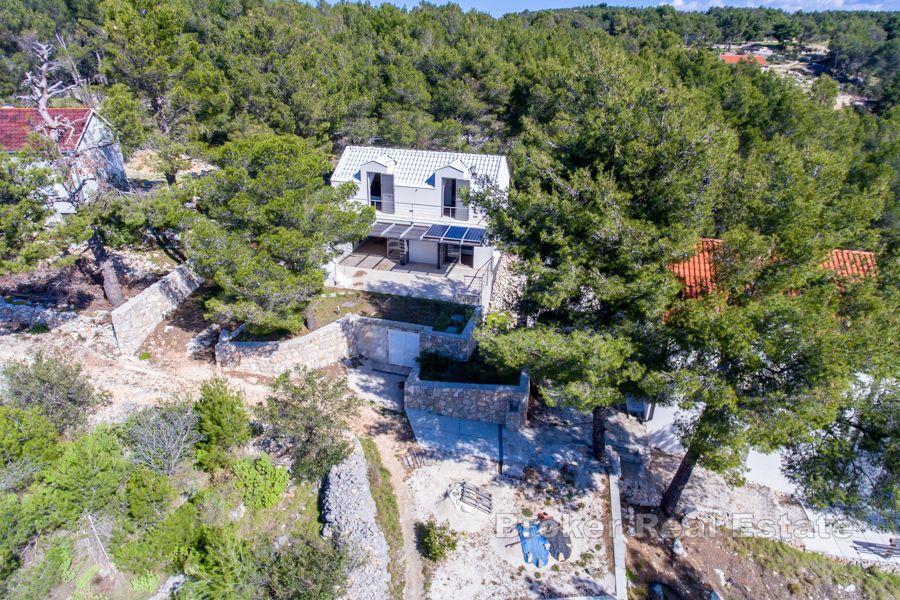 Ostrov Brač - Okouzlující dům s výhledem na moře