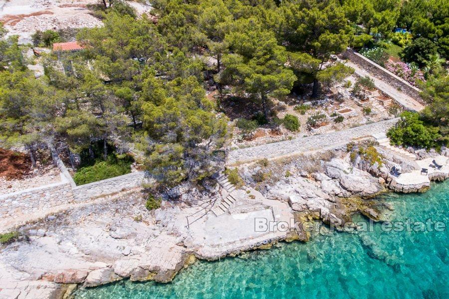 Øya Brac - Hus ved havet i en topp-plassering