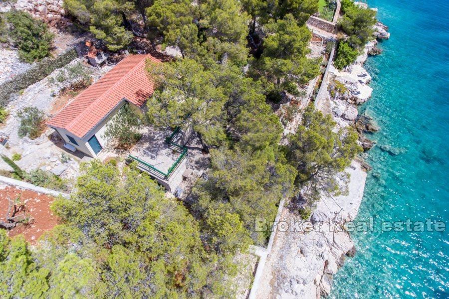 Øya Brac - Hus ved havet i en topp-plassering