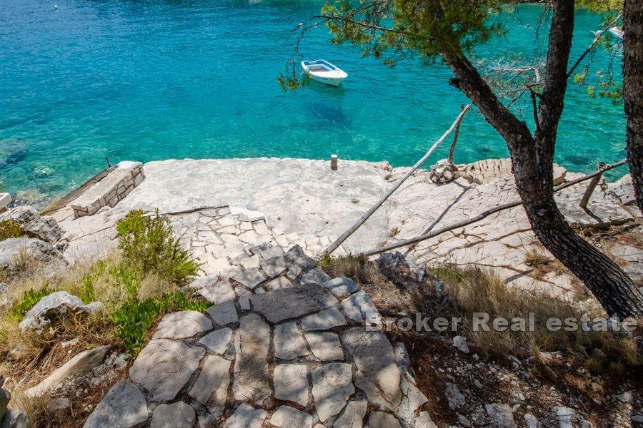 Øya Brac - Hus ved havet i en topp-plassering