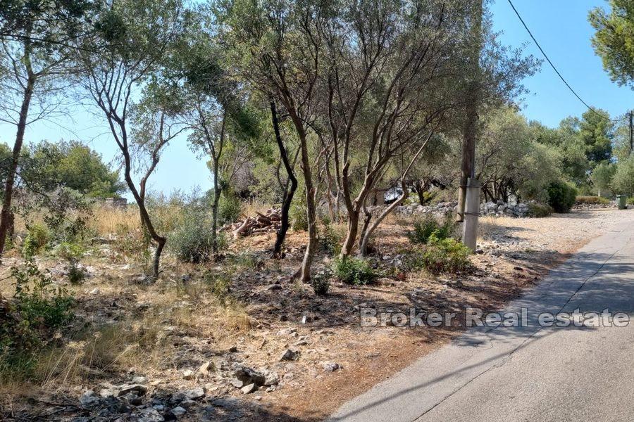 Isola di Ciovo - Terreno edificabile con vista mare