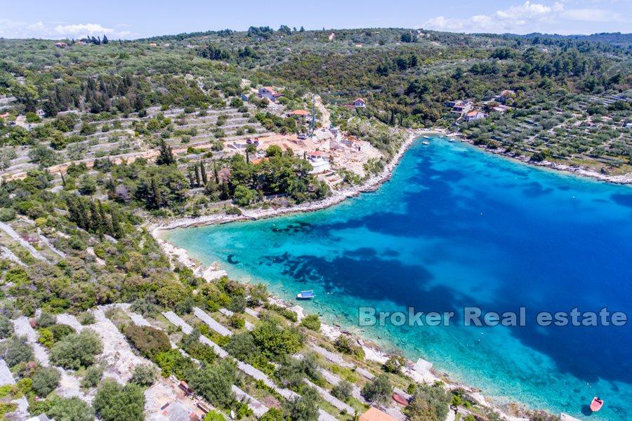 Ostrov Korčula - Stavební pozemek, první řada k moři