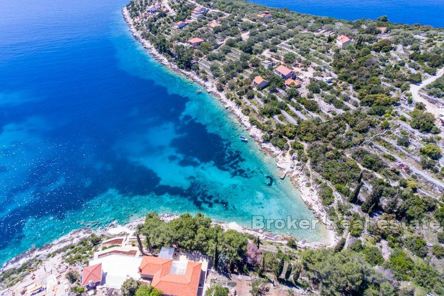Ostrov Korčula - Stavební pozemek, první řada k moři