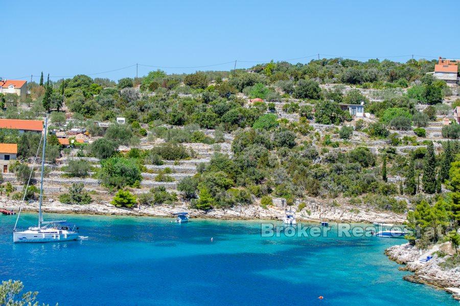 Ostrov Korčula - Stavební pozemek, první řada k moři