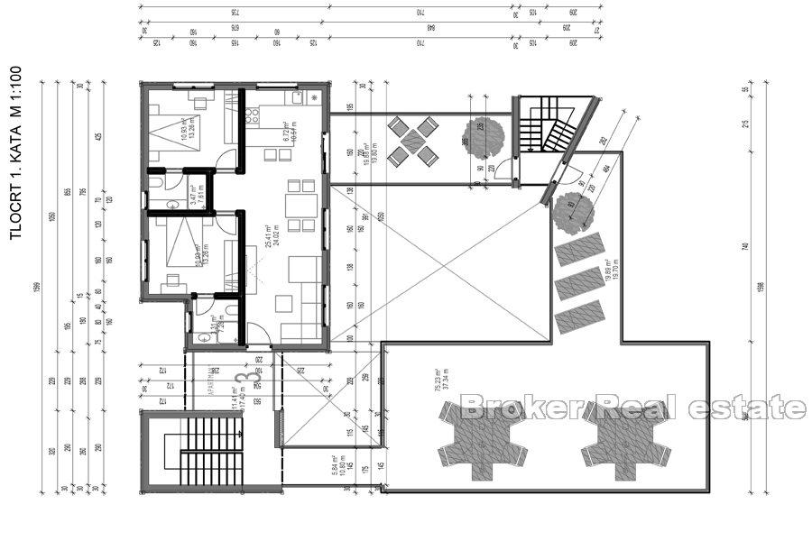 Omis - Building land with sea view