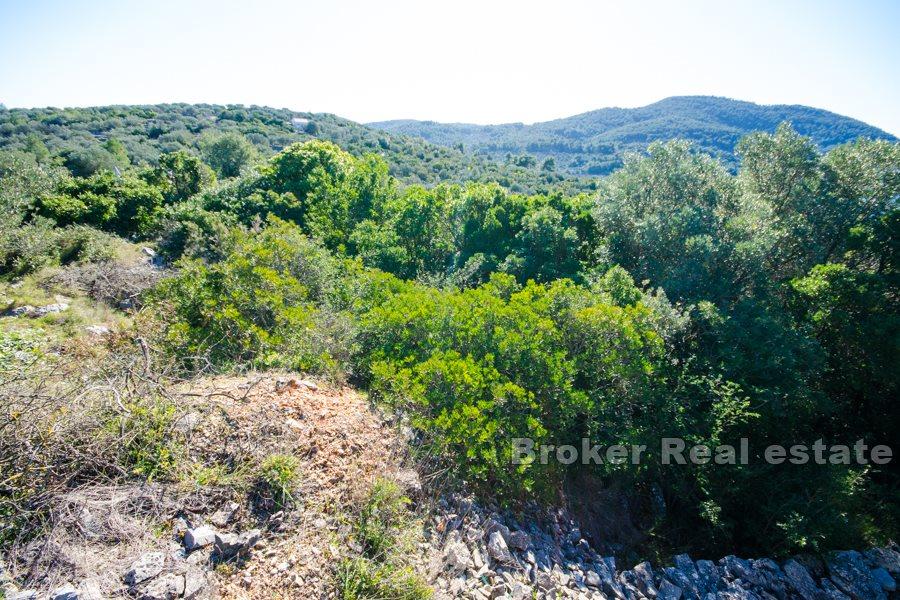 Island of Korcula - Building land with open sea view