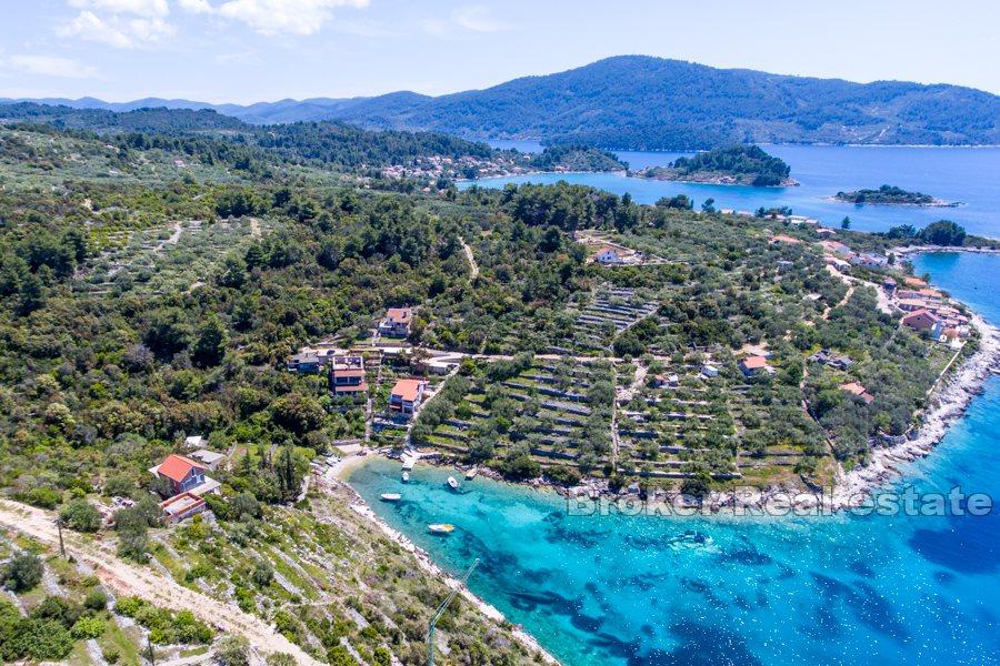 Korcula - Building land with open sea view