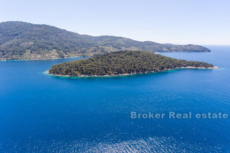 Korcula - Building land with open sea view