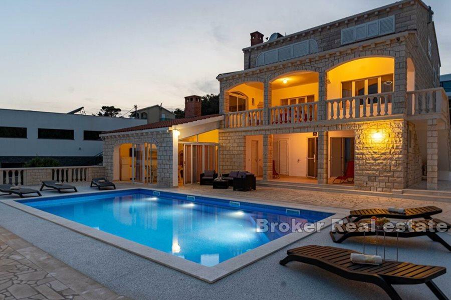 Korcula - Unikt steinhus ved sjøen