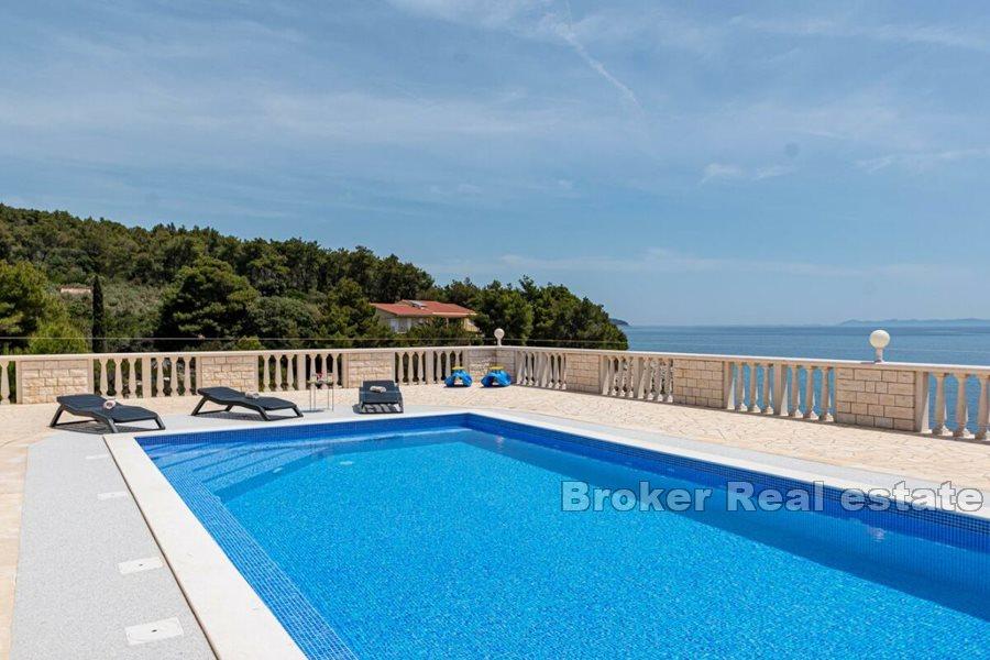 Korcula - Unikt steinhus ved sjøen