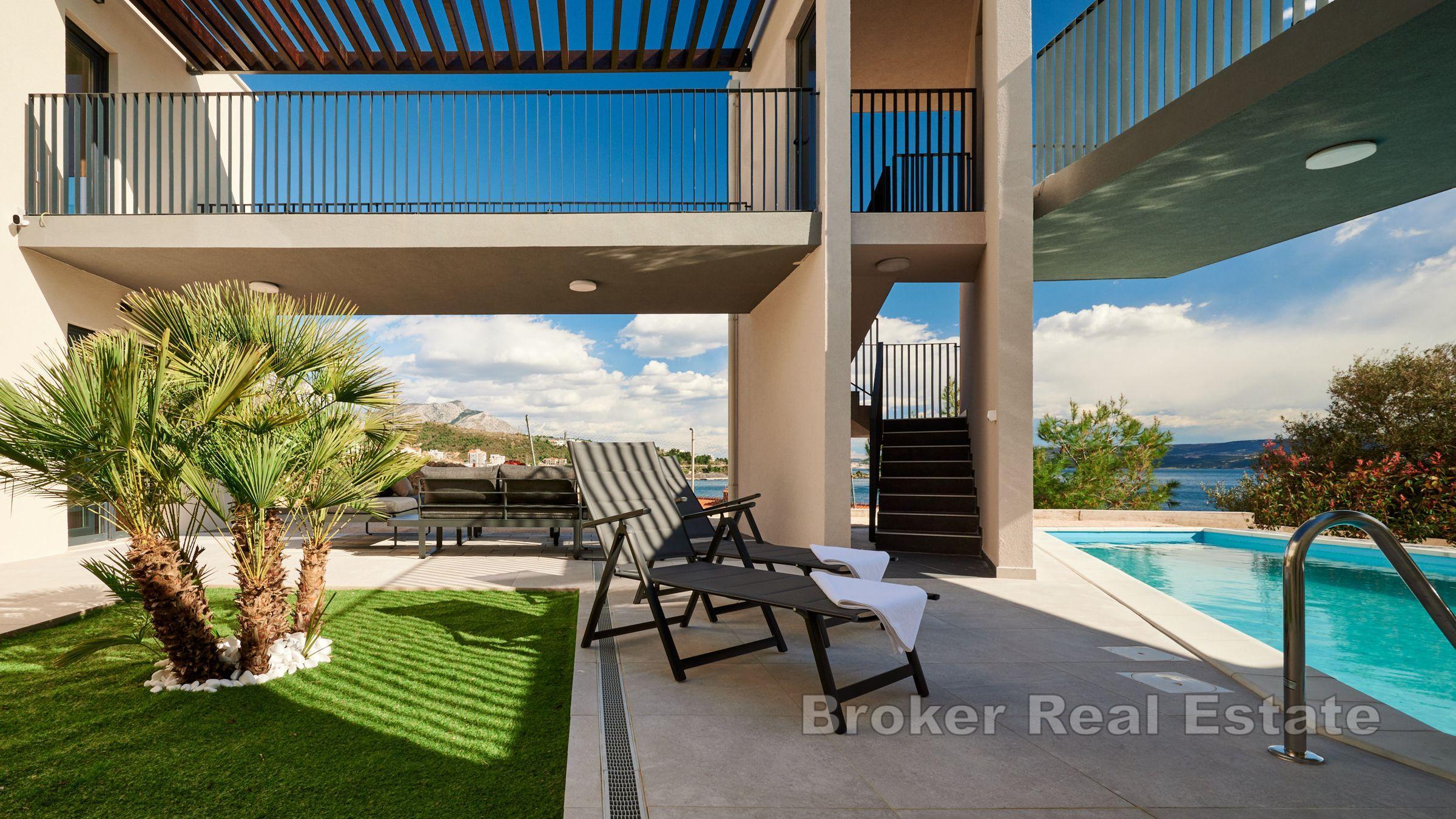 Omiš - Krásná vila s výhledem na moře