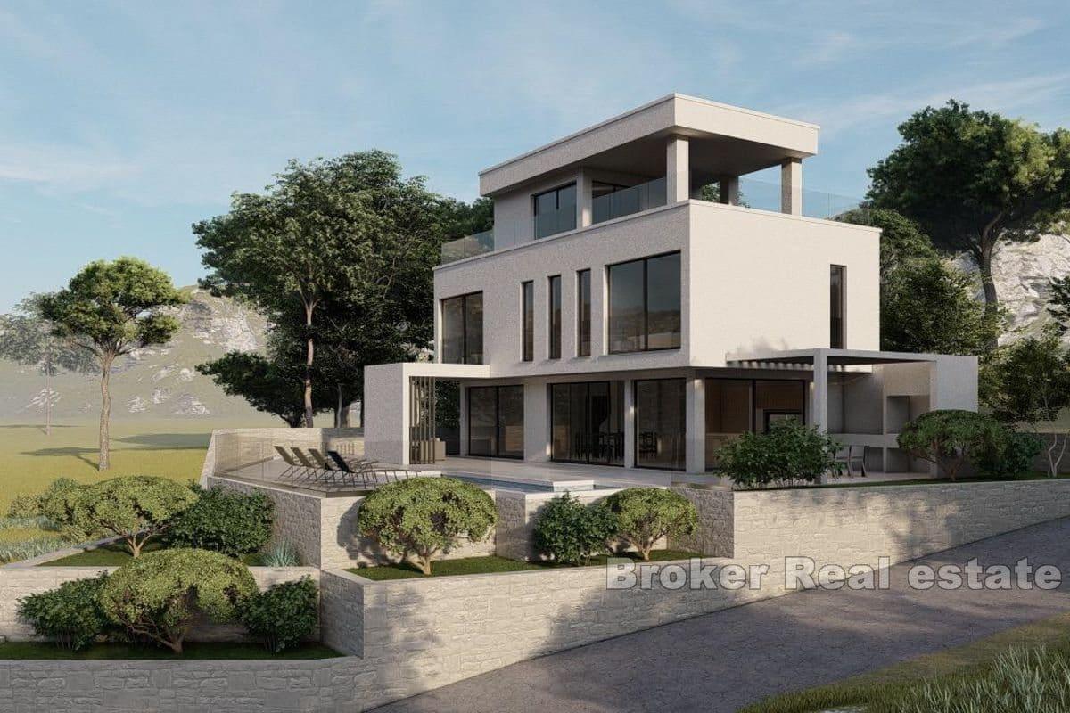 Island of Brač - Modern villa under construction