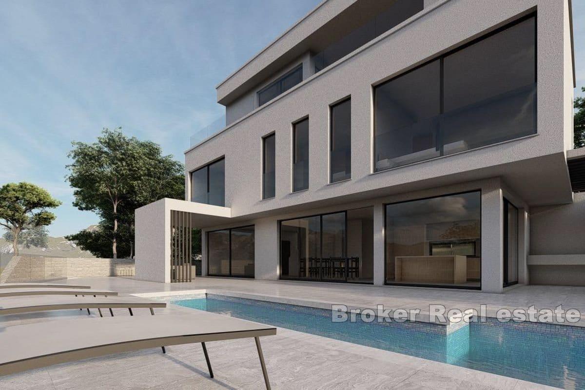 Island of Brač - Modern villa under construction