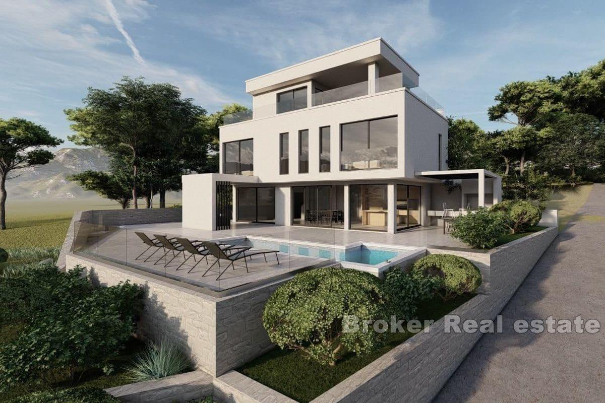 Island of Brač - Modern villa under construction