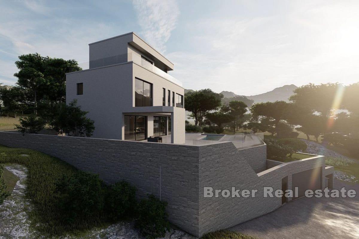 Island of Brač - Modern villa under construction