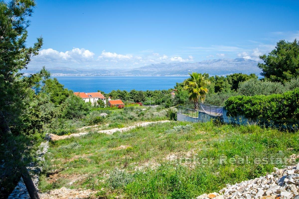 Byggeland nær stranden