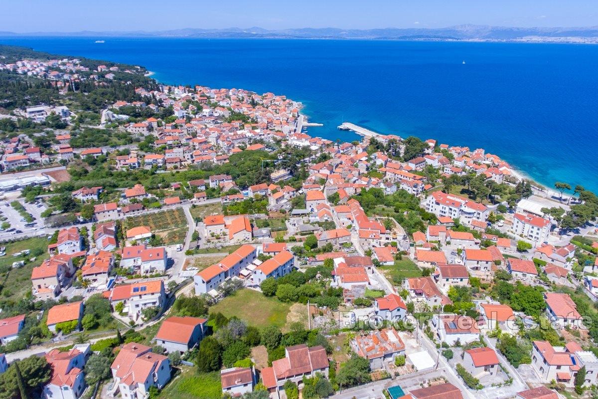 Byggeland nær stranden