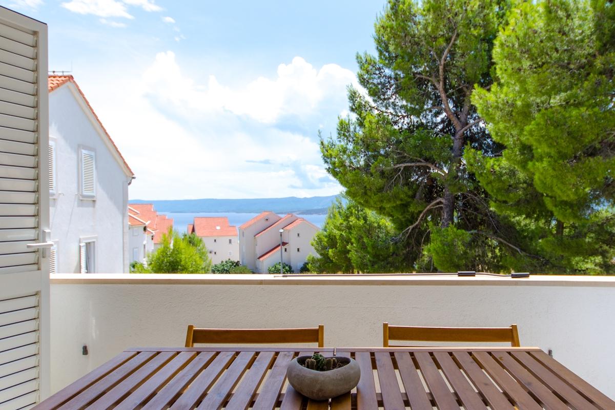 Appartement deux chambres avec vue sur la mer