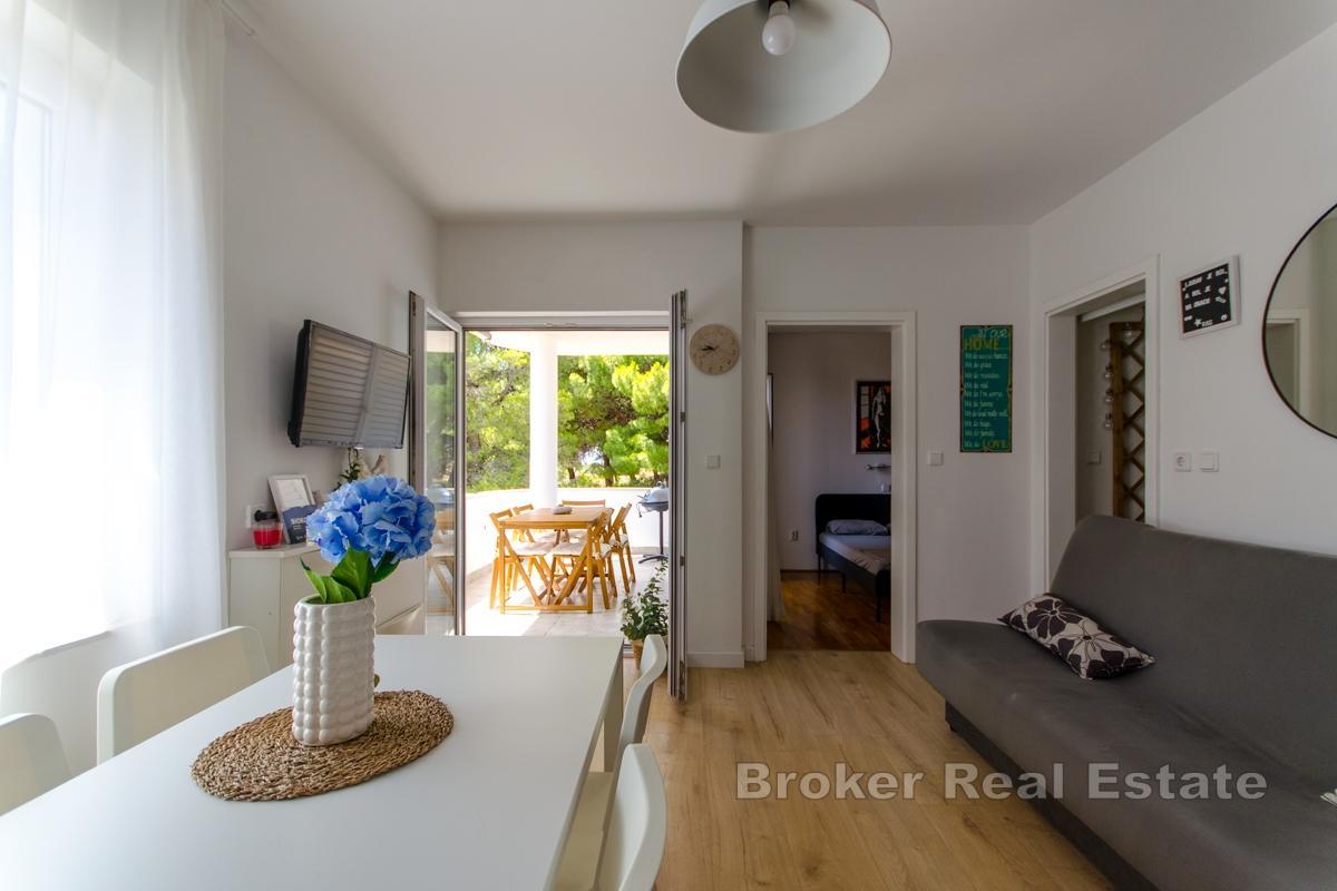 Appartement deux chambres avec vue sur la mer