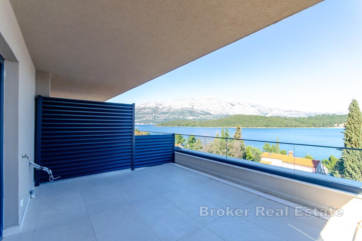 Novoizgražen apartman s pogledom na more