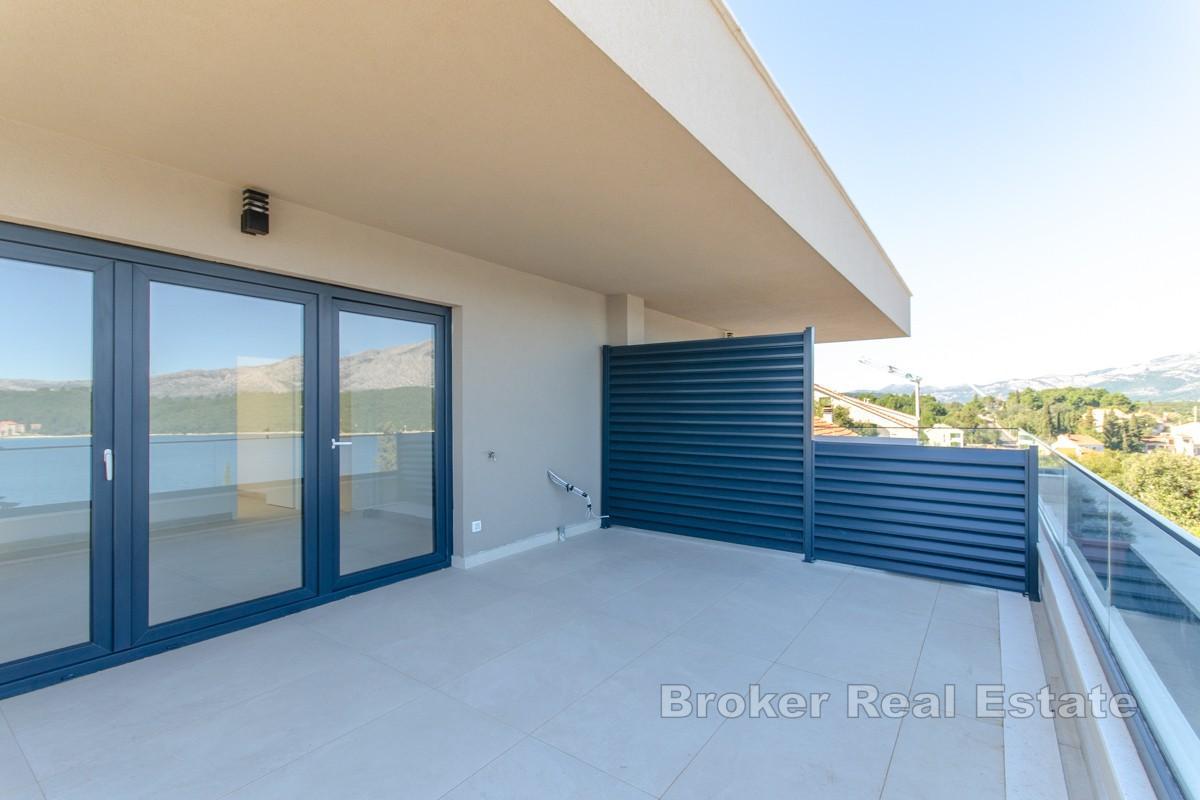 Appartement neuf avec vue mer